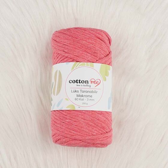 COTTON ME SCROLLABLE MACROME THREAD LUXURIOUS 60 LAYER 3 MM.250 GR.