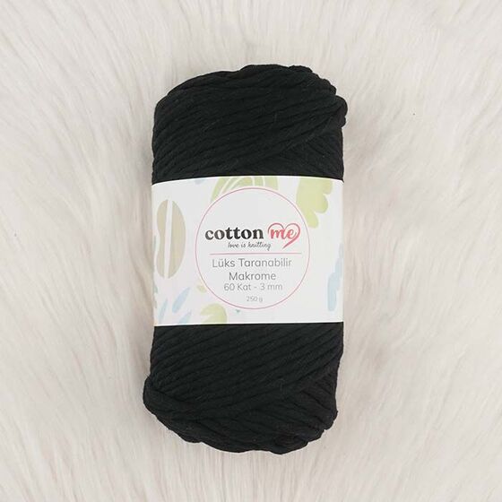 COTTON ME SCROLLABLE MACROME THREAD LUXURIOUS 60 LAYER 3 MM.250 GR.