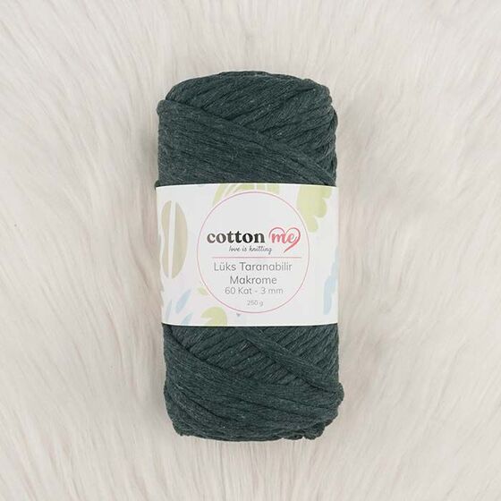 COTTON ME SCROLLABLE MACROME THREAD LUXURIOUS 60 LAYER 3 MM.250 GR.