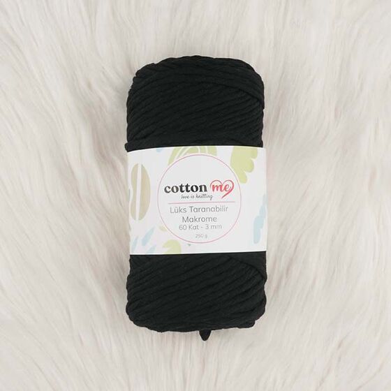 COTTON ME SCROLLABLE MACROME THREAD LUXURIOUS 60 LAYER 3 MM.250 GR.