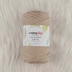 COTTON ME SCROLLABLE MACROME THREAD LUXURIOUS 60 LAYER 3 MM.250 GR. - Thumbnail