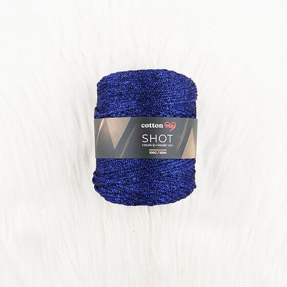 COTTON ME SHOT METALİK ÖRGÜ İPİ 100 GR. 150 MT.