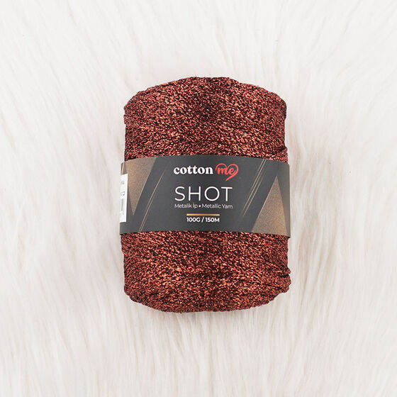 COTTON ME SHOT METALİK ÖRGÜ İPİ 100 GR. 150 MT.