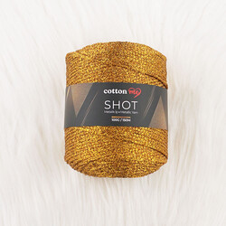 COTTON ME SHOT METALİK ÖRGÜ İPİ 100 GR. 150 MT. - Thumbnail