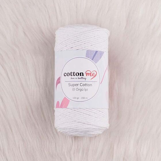 COTTON ME SÜPER COTTON EL ÖRGÜ İPİ 100 GR 150 M