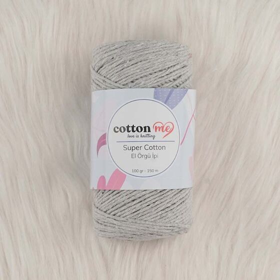 COTTON ME SUPER COTTON HAND KNITTING YARN 100 GR 150 M