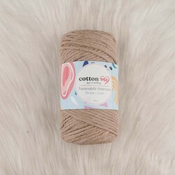 COTTON ME TARANABİLİR MAKROME İPİ 25 KAT 3 MM.250 GR. - Thumbnail