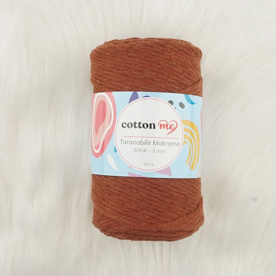 COTTON ME TARANABİLİR MAKROME İPİ 30 KAT 3 MM.250 GR.