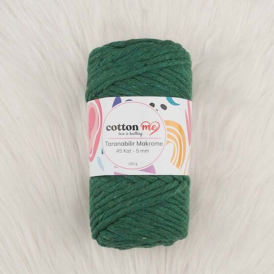 COTTON ME TARANABİLİR MAKROME İPİ 45 KAT 5 MM.250 GR.