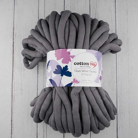 COTTON ME TİBET WOOL CHUNKY EL ÖRGÜ İPİ 1000 GR.52 MT.