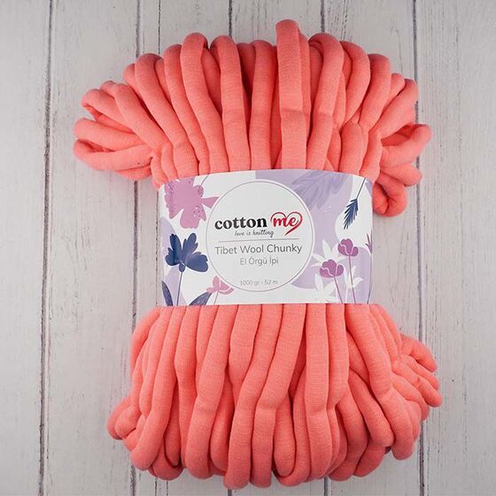 COTTON ME TİBET WOOL CHUNKY EL ÖRGÜ İPİ 1000 GR.52 MT.