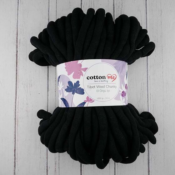 COTTON ME TİBET WOOL CHUNKY EL ÖRGÜ İPİ 1000 GR.52 MT.