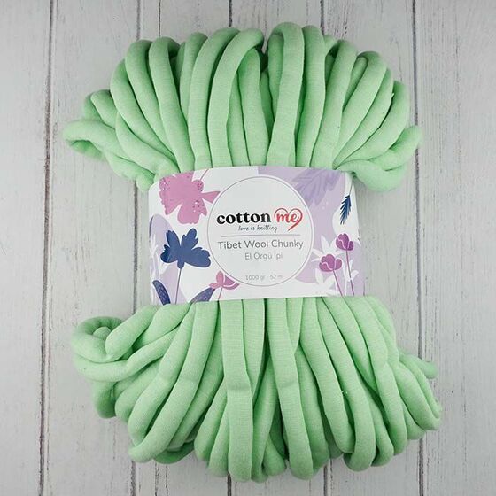 COTTON ME TİBET WOOL CHUNKY EL ÖRGÜ İPİ 1000 GR.52 MT.