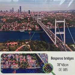 Anchor - DIAMOND BEAD WORK (ADHESIVE) TAPESTRY KIT DE905 70*48 CM. Anchor - DIAMOND BEAD WORK (ADHESIVE) TAPESTRY KIT DE905 70*48 CM.