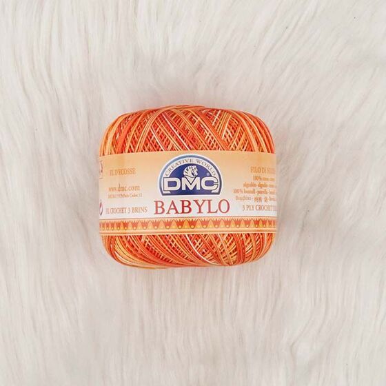 DMC BABYLO MERCERIZED LACE AND NETWORK NO:10 50 GR.147D