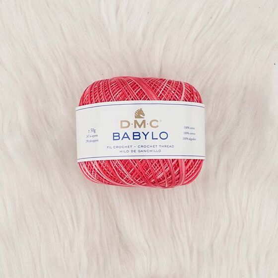 DMC BABYLO MERCERIZED LACE AND NETWORK NO:10 50 GR.147D