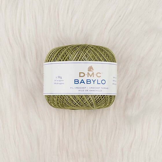 DMC BABYLO MERCERIZED LACE AND NETWORK NO:10 50 GR.147D