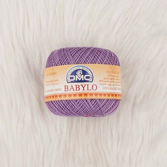 DMC BABYLO MERCERIZED LACE AND NETWORK NO:10 50 GR.147D