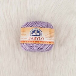 DMC BABYLO MERCERIZED LACE AND NETWORK NO:10 50 GR.147D - Thumbnail