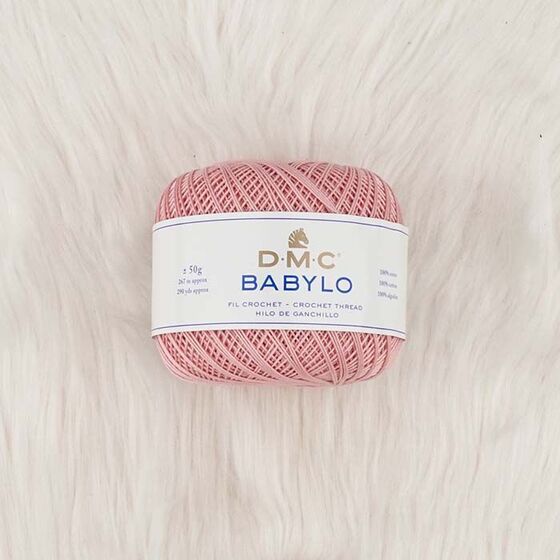 DMC BABYLO MERCERIZED LACE AND NETWORK NO:10 50 GR.147D