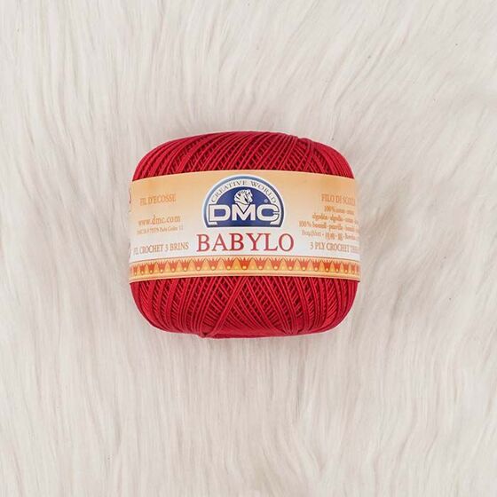 DMC BABYLO MERCERIZED LACE AND NETWORK NO:10 50 GR.147D