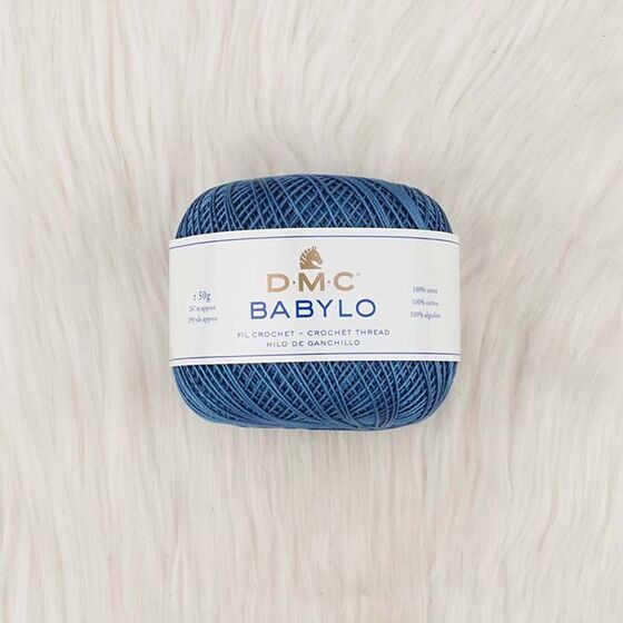 DMC BABYLO MERCERIZED LACE AND NETWORK NO:10 50 GR.147D