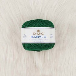 DMC BABYLO MERCERIZED LACE AND NETWORK NO:10 50 GR.147D - Thumbnail