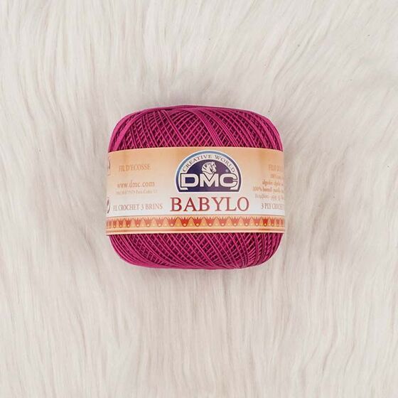 DMC BABYLO MERCERIZED LACE AND NETWORK NO:10 50 GR.147D