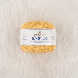 DMC BABYLO MERCERIZED LACE AND NETWORK NO:10 50 GR.147D - Thumbnail