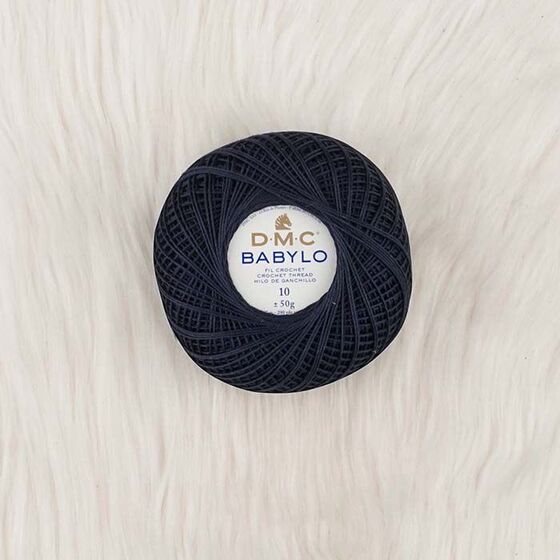 DMC BABYLO MERCERIZED LACE AND NETWORK NO:10 50 GR.147D