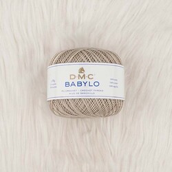 DMC BABYLO MERCERIZED LACE AND NETWORK NO:10 50 GR.147D - Thumbnail