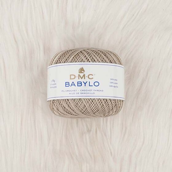 DMC BABYLO MERCERIZED LACE AND NETWORK NO:10 50 GR.147D