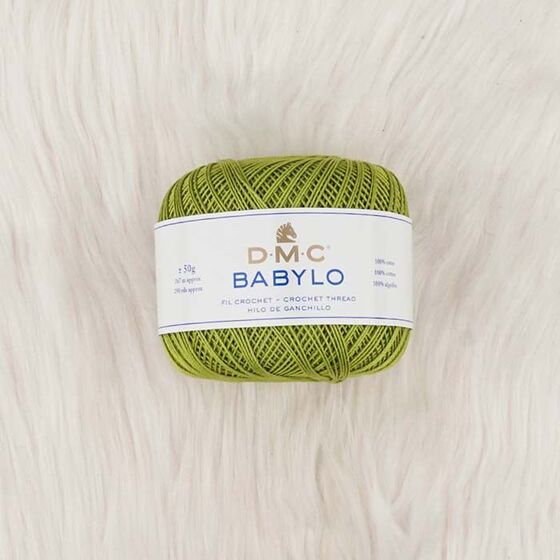 DMC BABYLO MERCERIZED LACE AND NETWORK NO:10 50 GR.147D