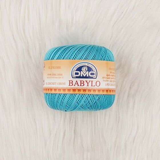 DMC BABYLO MERCERIZED LACE AND NETWORK NO:10 50 GR.147D