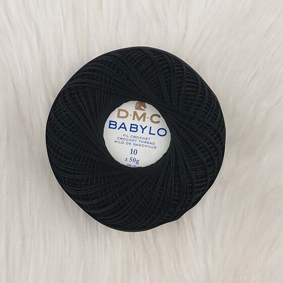 DMC BABYLO MERCERIZED LACE AND NETWORK NO:10 50 GR.147D