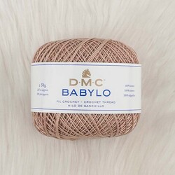 DMC BABYLO MERCERIZED LACE AND NETWORK NO:10 50 GR.147D - Thumbnail