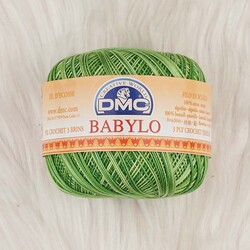 DMC BABYLO MERCERIZED LACE AND NETWORK NO:10 50 GR.147D - Thumbnail