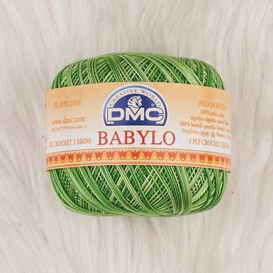 DMC BABYLO MERCERIZED LACE AND NETWORK NO:10 50 GR.147D