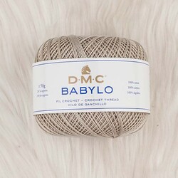 DMC BABYLO MERCERIZED LACE AND NETWORK NO:10 50 GR.147D - Thumbnail