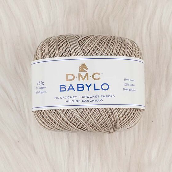 DMC BABYLO MERCERIZED LACE AND NETWORK NO:10 50 GR.147D