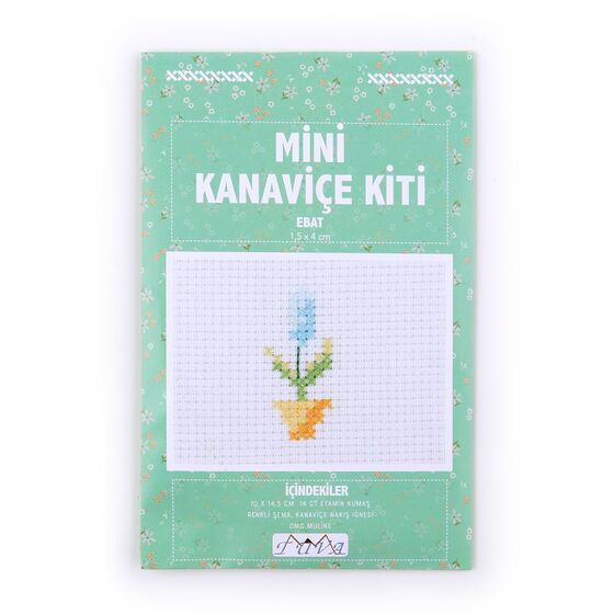 DMC MİNİ KANAVİÇE KİTİ FMCS 12 (1,5x4 CM)