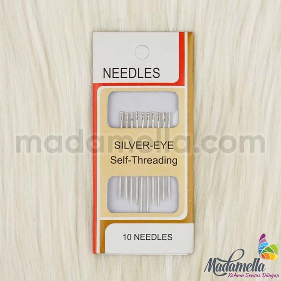 EASY THREADING NEEDLE WITH CARD