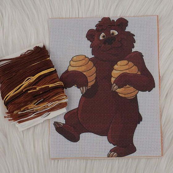 MINI TAPESTRY KIT 22 X 16.50 MM BEAR-1