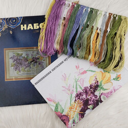 Madamella - ETAMIN EMBROIDERY SET 40 X 50 CM 0183