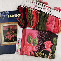 Madamella - ETAMIN EMBROIDERY SET 40 X 50 CM 0247