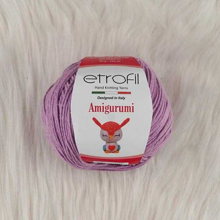 Etrofil amigurumi 60% Algodón orgánico para amigurumis etrofil amigurumi  70671 Lila