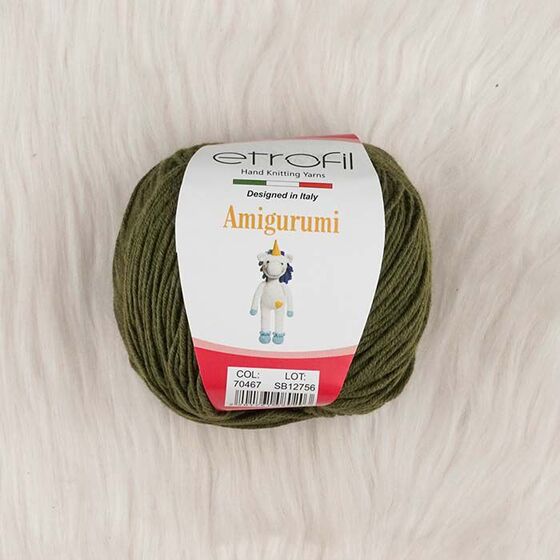 ETROFİL AMİGURUMİ ÖRGÜ İPİ 50 GR 145 MT.