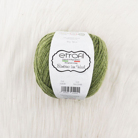 ETROFİL BAMBİNO LUX WOOL ÖRGÜ İPİ 50 GR. 160 MT.