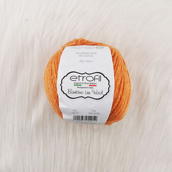 ETROFİL BAMBİNO LUX WOOL ÖRGÜ İPİ 50 GR. 160 MT.