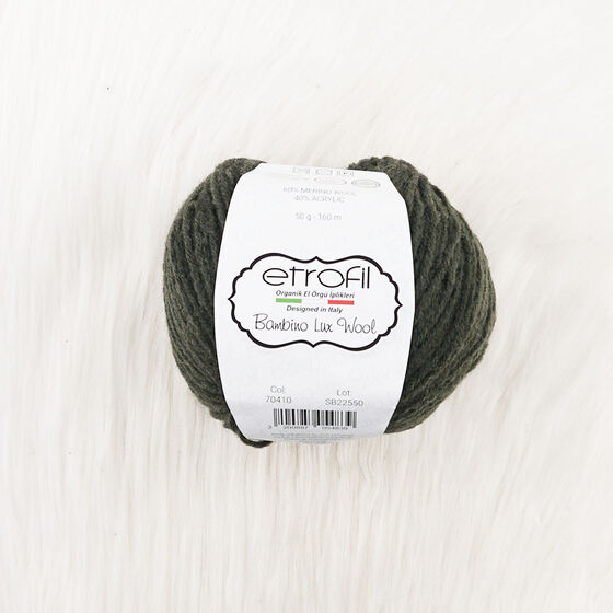 ETROFİL BAMBİNO LUX WOOL ÖRGÜ İPİ 50 GR. 160 MT.